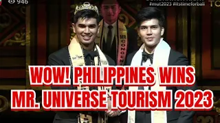 PHILIPPINES WINS MR. UNIVERSE TOURISM 2023