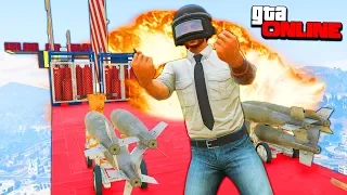 ТОЛЬКО ПОПРОБУЙ! ЗДЕСЬ ВСЕ ВЗЛЕТИТ НА ВОЗДУХ! БЕГУНЫ ПРОТИВ МАШИН В GTA 5 ONLINE