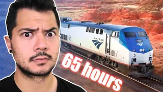 I Took The LONGEST Train Ride In The USA!
