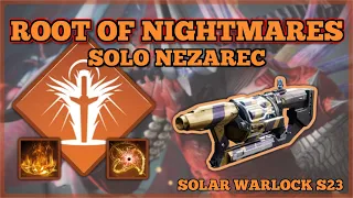 Solo Nezarec on Solar Warlock | Season of The Wish (Destiny 2)