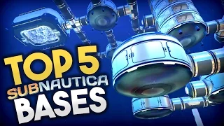 Subnautica - TOP 5 SUBNAUTICA BASES!! Best Base Creations - Subnautica Early Access Gameplay