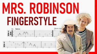 Mrs. Robinson - Simon & Garfunkel | TAB Fingerstyle for Guitar