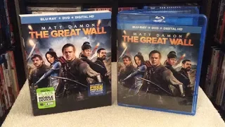 The Great Wall BLU RAY UNBOXING and Review - Matt Damon