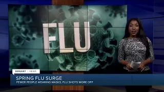 Flu is back; Doctors seeing last season spike