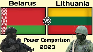 Belarus vs Lithuania Military Power Comparison 2023 | Lithuania vs Belarus | world military power