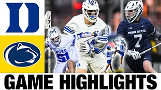 #1 Duke vs Penn State Lacrosse Highlights NCAA SEMIFINAL | 2023 College Lacrosse