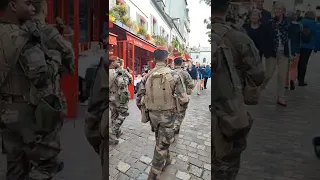 Patrouille Sentinelle à Montmartre