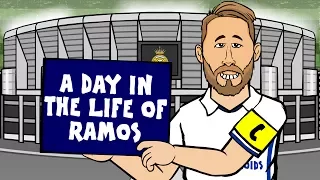 A DAY IN THE LIFE of SERGIO RAMOS! (Parody)