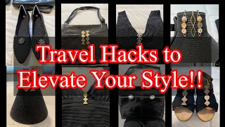 Travel Wardrobe Hack! Clever Hacks to Accessorize you & Your Wardrobe!