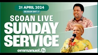 THE SCOAN SUNDAY SERVICE BROADCAST 21.04.24 #TBJoshua #PastorEvelynJoshua #Emmanueltv #Scoan