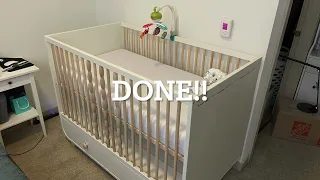 ASSEMBLING IKEA MYLLRA CRIB