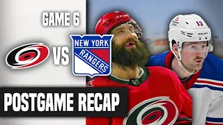 Ranger Fan Reaction Round 2 Game 6┃NYR-5 CAR-3! KREIDER WITH A HATTRICK AS THE RANGERS MAKE THE ECF!