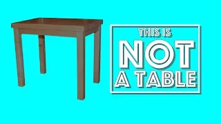 This is not a table (Video Essay)