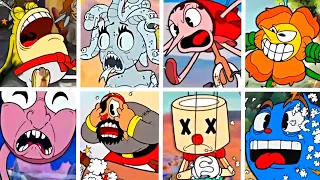 Cuphead - All Boss Simple Knockouts Animations