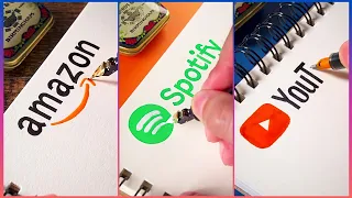 Satisfying BRAND LOGO Art That Are At Another Level ▶️3