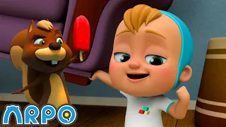 Superhero Daniel Saves the Day 🦸 | ARPO The Robot | Funny Kids Cartoons | Kids TV Full Episodes