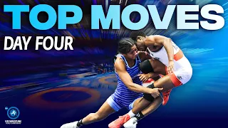 Top 4-point moves of Day 4 from U23 World Championships #WrestleTirana