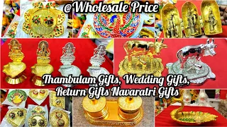 Return Gift Shop in Sowcarpet Wholesale Price Return Gift Items For All Occation Marriage நவராத்திரி