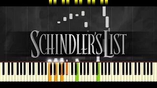 Theme from "Schindler's List" (Piano) // JOHN WILLIAMS