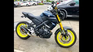 Yamaha MT15 Review - Part 1- Is It Really A Baby MT? - On The Streets Of Bangkok - Go Pro Mic Fail!