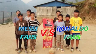 messi fans vs ronaldo fans 1 match 😯