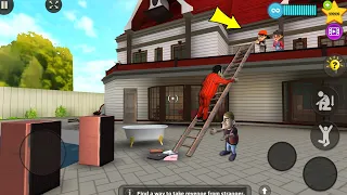Scary Stranger 3D - New Update New Special Levels Control Mr Grumpy Secret Room part 843
