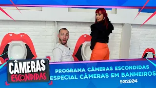 Programa Câmeras Escondidas #S02E04 - Especial Câmeras em Banheiros (10/11/22)