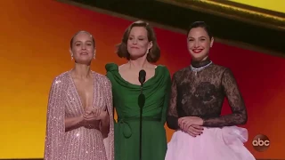 Brie Larson, Gal Gadot & Sigourney Weaver @ Oscars 2020