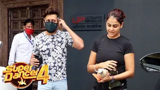 Super Dancer 4 Special Guests Ritesh & Genelia Spotted Outside gym