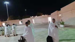 الحمدلله أخيرا رجعنا وأحرمنا من ميقات قرن المنازل .. ميقات السيل الكبير ..  يوم الأربعاء ٢ أغسطس