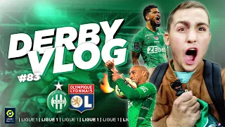 UN DERBY SPECTACULAIRE | VLOG #83 - AS Saint-Étienne/Olympique Lyonnais - Stade Geoffroy Guichard