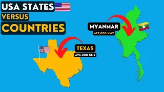 USA States VS Countries