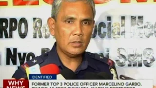 Ex- Top 3 Police Officer Marcelo Garbo, pinned as SPO3 Ricky Sta. Isabel’s protector