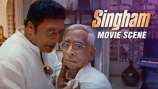 Never Hurt Prakash Raj’s Ego | Singham | Movie Scene | Rohit Shetty