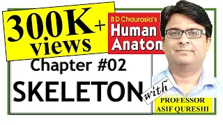 Chapter#2 | BD Chaurasia General Anatomy| Skeleton | Free Medical Tuition | Dr Asif Lectures