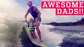 PEOPLE ARE AWESOME | Awesome Dads & Kids Edition (ft. OneRepublic) | Father's Day