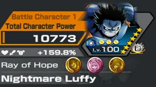 Medal & Gameplay Nightmare Luffy ll ONE PIECE Bounty Rush