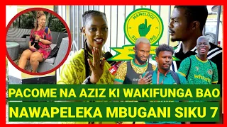 AGGY BABY MREMBO WA YANGA AAHIDI KUMPELEKA MBUGANI PACOME NA AZIZ KI WAKIWAFUNGA MAMELODI KWA MKAPA