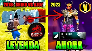 ¡4 LEYENDAS DEL FREE FIRE QUE SIGUEN JUGANDO EN 2023! *LE GANO A AZOZ*