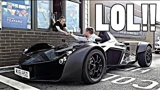 SuperCars - ULTIMATE PIT STOP: BAC MONO STARBUCKS ROULETTE!!