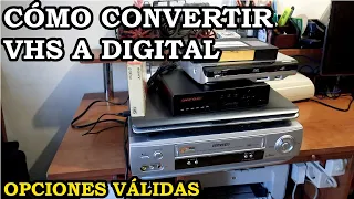 Cómo Convertir Cintas VHS a Formato Digital. Opciones válidas. 190