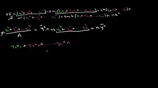 Proof part 2 minimizing squared error to regression line | Statistics and probability | Sec Maths