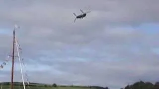 RAF Chinook at Dartmouth Regatta August 2006