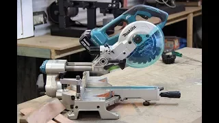 Makita 36v LXT Brushless Slide Compound Mitre Saw Review