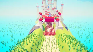 Zombies invaded the castle Defend the castle - Totally Accurate Battle Simulator TABS