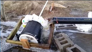 Water Wheel and Spiral Pump