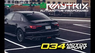 Best and Loudest Audi A4 B9 With Armytrix Exhaust And 034Motorsport Racing Catalyst Converter