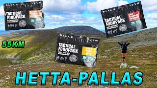 VAELLETAAN 55KM HETTA-PALLAS JA MAISTELLAAN RETKIRUOKIA!