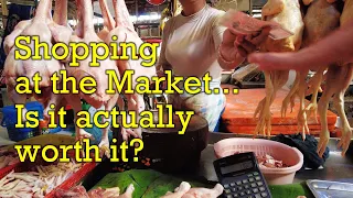 Grocery Shopping in Cambodia - Market vs Supermarket