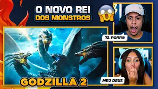 Godzilla 2 | FILME COMPLETO ✅ [React em Casal] 🔥